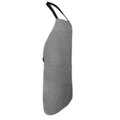 Magid MGard with AeroDex Technology Grey Bib Apron with Adjustable Neck and Waist Straps  Cut Level A9 APADG